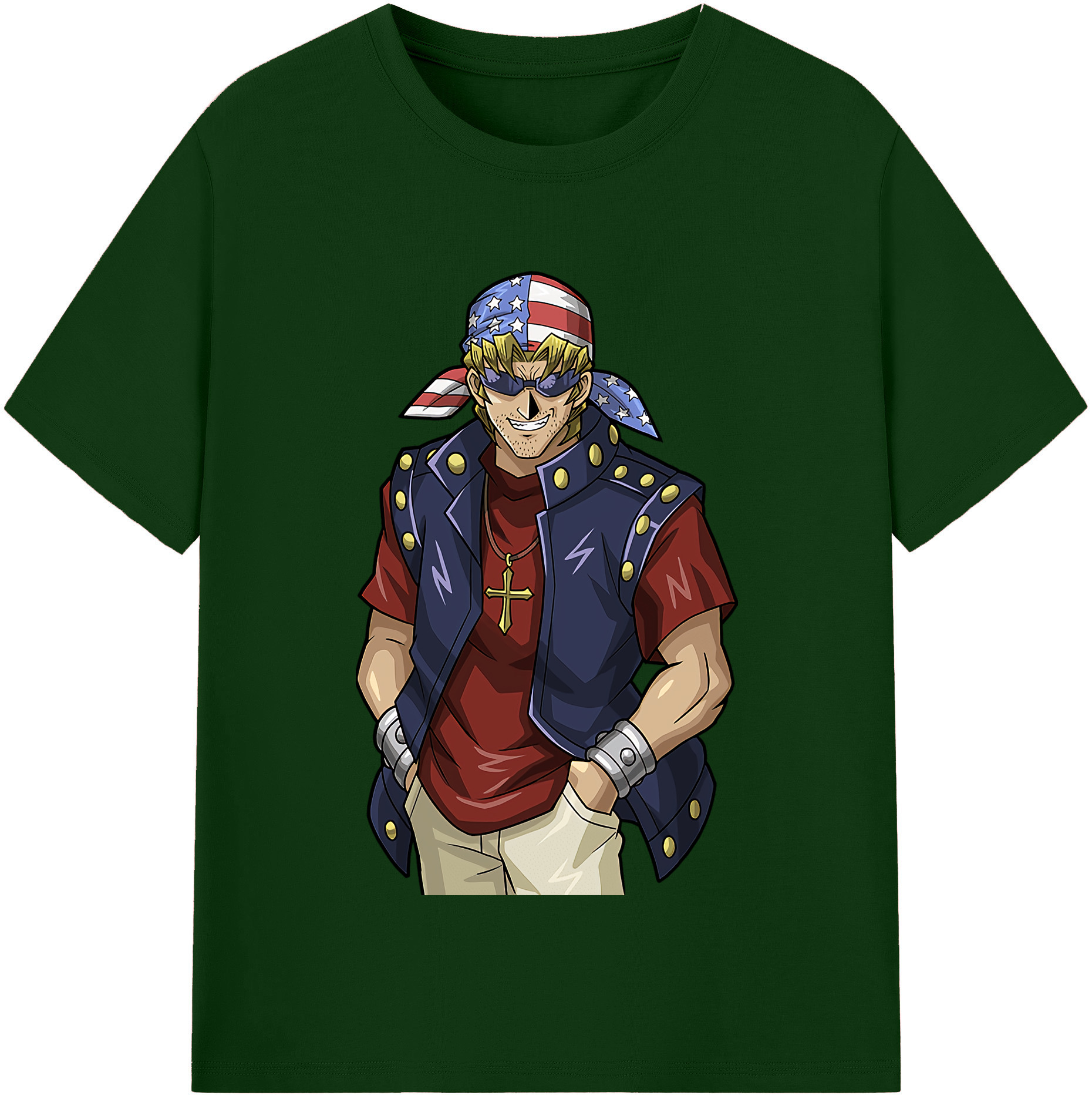 （画像用） 遊☆戯☆王 Yu-Gi-Oh! 綿100％半袖Tシャツ（フロントプリント）